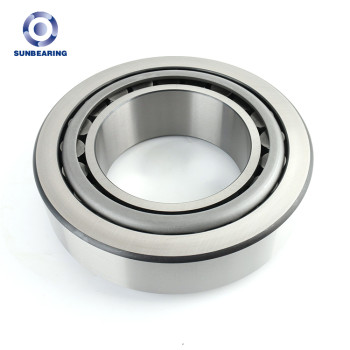 SUNBEARING 32018 Tapered Roller Bearing Silver 90*140*32.4mm Chrome Steel GCR15