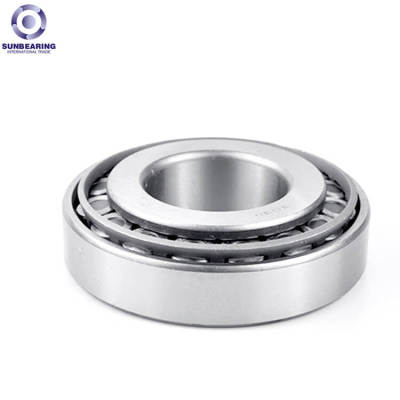 SUNBEARING 32204 Tapered Roller Bearing Silver 20*47*19.25mm Chrome Steel GCR15