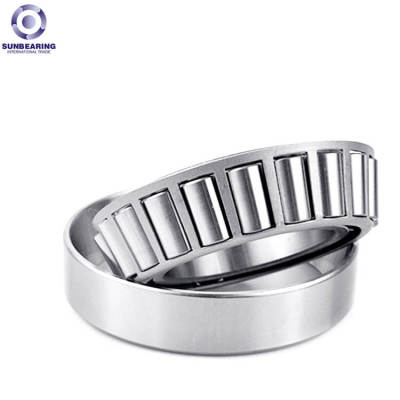 SUNBEARING 32211 Tapered Roller Bearing Silver 55*100*27mm Chrome Steel GCR15