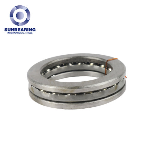 SUNBEARING 51107 Thrust Ball Bearing Silver 30*47*11mm Chrome Steel GCR15