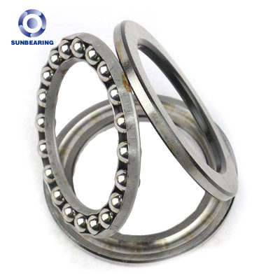 SUNBEARING 51109 Thrust Ball Bering Silver 45*65*14mm Chrome Steel GCR15