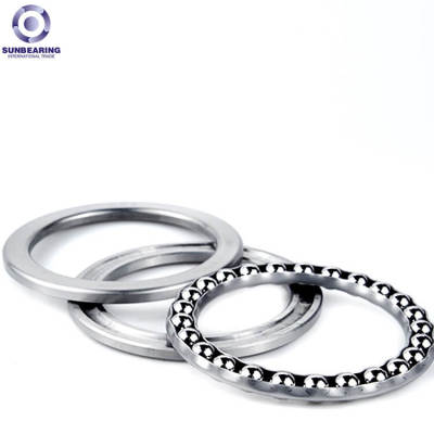 SUNBEARING 51111 Thrust Ball Bearing Silver 55*78*16mm Chrome Steel GCR15
