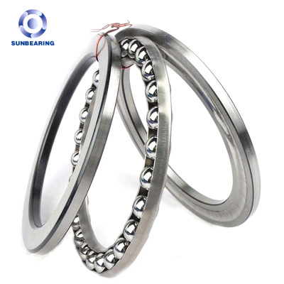 SUNBEARING 51113 Thrust Ball Bearing Silver 65*90*18mm Chrome Steel GCR15