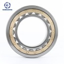 Sunbearing أسطواني أسطواني NU208ECP الفضة 90 * 160 * 30mm كروم فولاذ GCR15