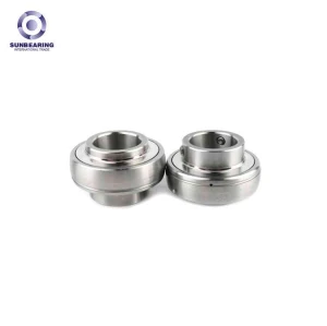 SUNBEARING Cojinete de bloque de almohada UC201 Plata 12 * 47 * 31 mm Acero inoxidable GCR15