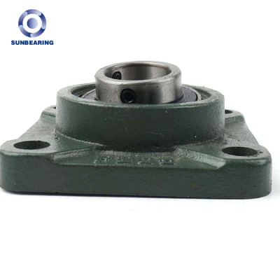 UCF207 4 Hole Square Bearing Green 35*117*44.4mm Cast Iron SUNBEARING