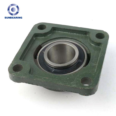 UCF211 4 Hole Square Bearing Unit 55*162*58.4mm Cast Iron SUNBEARING