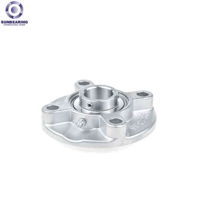 SUNBEARING Опорный подшипник скольжения UCFC213 Серебро 65 * 205 * 65,1 мм из нержавеющей стали GCR15