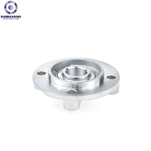 SUNBEARING Опорный подшипник скольжения UCFC213 Серебро 65 * 205 * 65,1 мм из нержавеющей стали GCR15