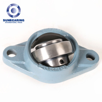 UCFL201 2 Hole Flang Bearing 12*113*90mm Cast Iron SUNBEARING