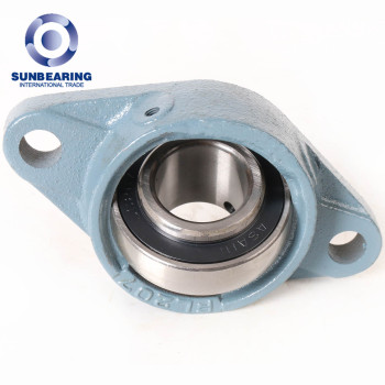 UCFL203 2-Bolts Flanged Bearing 17*113*31mm Cast Iron SUNBEARING