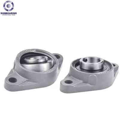 UFL002 Oval Bearing Eccentric Collar Locking Two-Bolt 15*67*17.5mm SUNBEARING