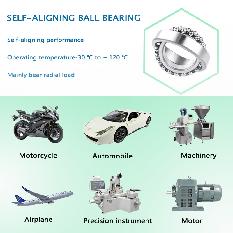 self aligning ball bearing applications