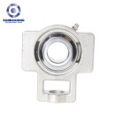 SUNBEARING وسادة كتلة تحمل SUCT205 الفضة 25 * 97 * 89mm GCR15 الفولاذ المقاوم للصدأ