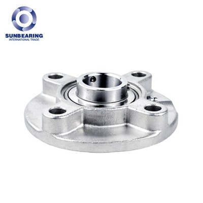 UCFC213 4 Bolts Round Bearing 65*205*65.1mm Stainless Steel GCR15 SUNBEARING