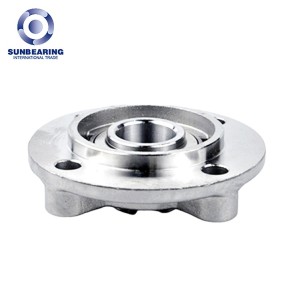 UCFC213 4 Bolts Round Bearing 65*205*65.1mm Stainless Steel GCR15 SUNBEARING