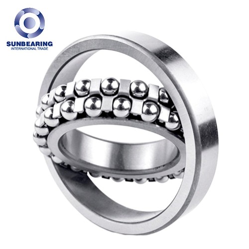 SUNBEARING 1308 Silver 40*90*23mm Chrome Steel GCR15 Self Aligning Ball Bearing