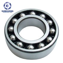 SUNBEARING 2206 Silver 30*62*20mm Chrome Steel GCR15 Self Aligning Ball Bearing