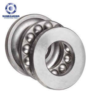 SUNBEARING 51107 Thrust Ball Bearing Silver 30*47*11mm Chrome Steel GCR15