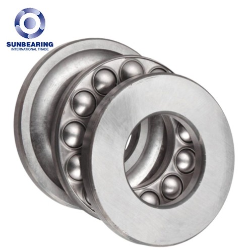 SUNBEARING 51105 Thrust Ball Bearing Silver 25*42*11mm Chrome Steel GCR15