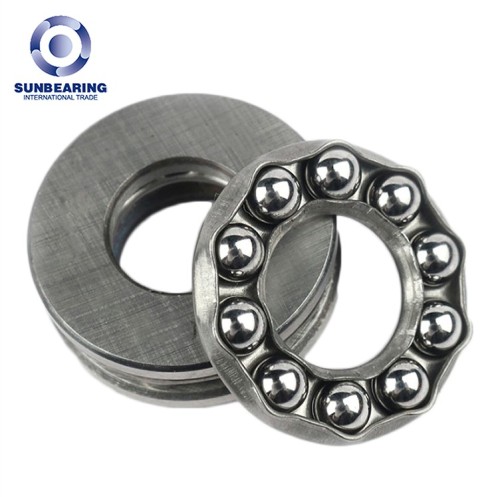 SUNBEARING 51200 Thrust Ball bearing Silver 10*26*11mm Chrome Steel GCR15