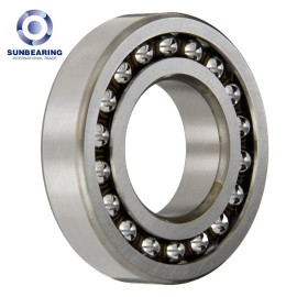 SUNBEARING 1208 Self-Aligning Ball Bearing Silver 40*80*18mm Chrome Steel GCR15