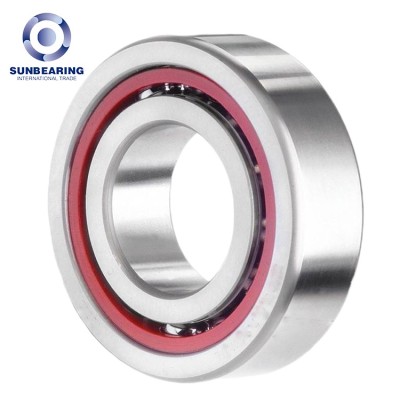 SUNBEARING 7007C Angular Contact Ball Bearing Silver 35*62*14mm Chrome Steel GCR15