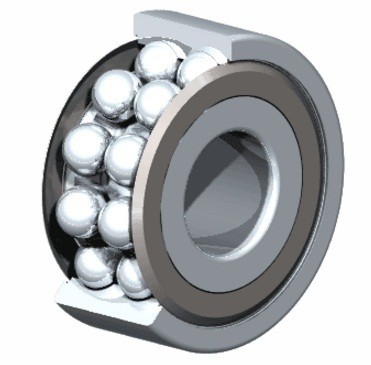 double row angular contact bearing