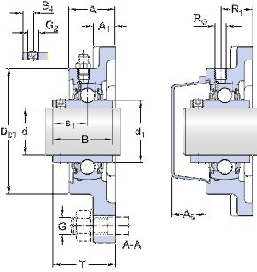 ucf bearing drawing