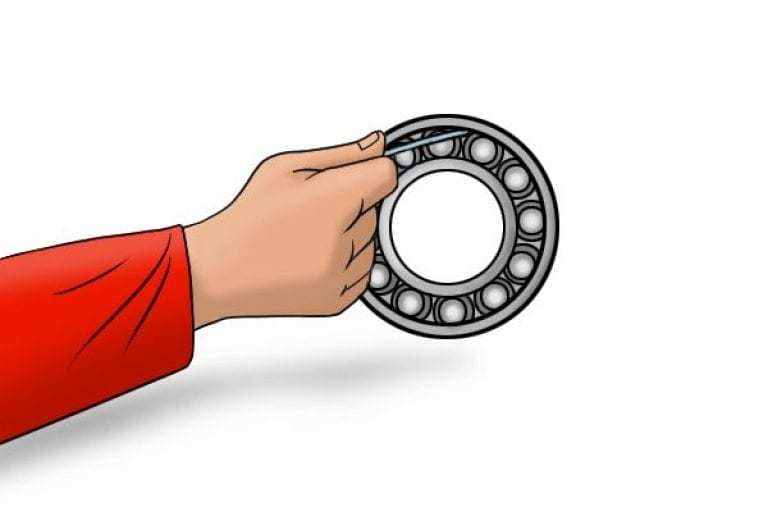 Q: How to check the radial clearance of bearings?