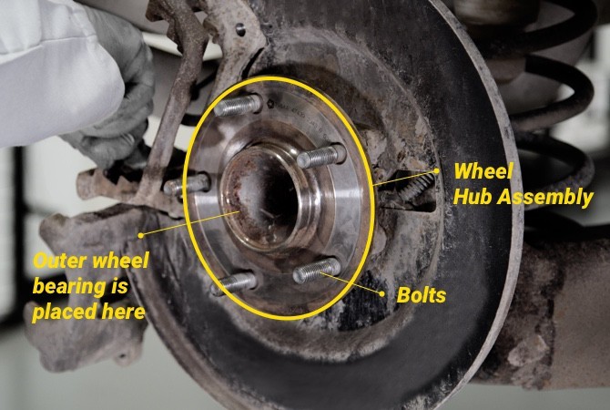 wheel hub bearing