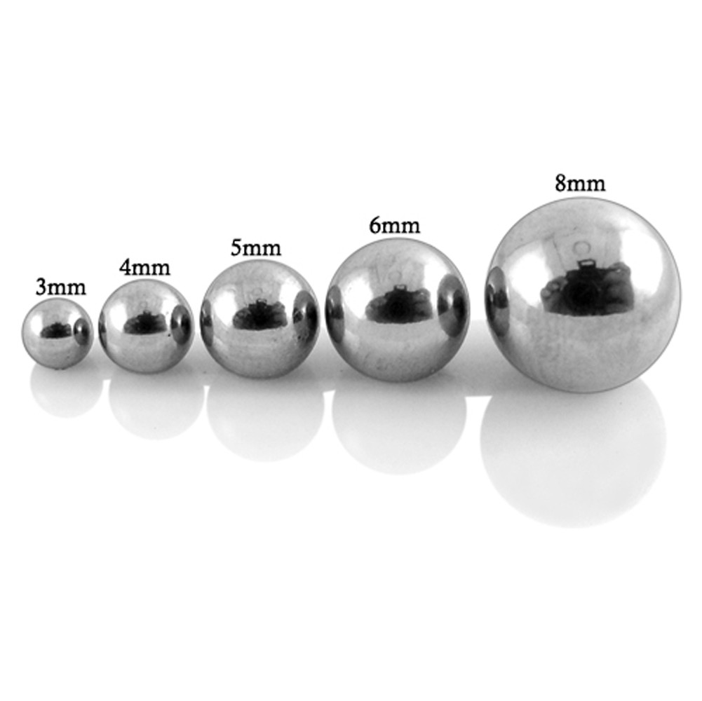 steel balls sizes
