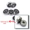 6302-2RS Radial Ball Bearing 15*42*13mm for Motorcycle SUNBEARING
