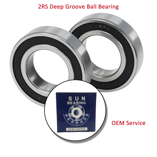 6901 2RS Deep Groove Ball Bearing 12*24*6mm Chrome Steel SUNBEARING