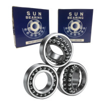 SUNBEARING 2314 Self Aligning Ball Bearing 70*150*51mm with Cylindrical Bore