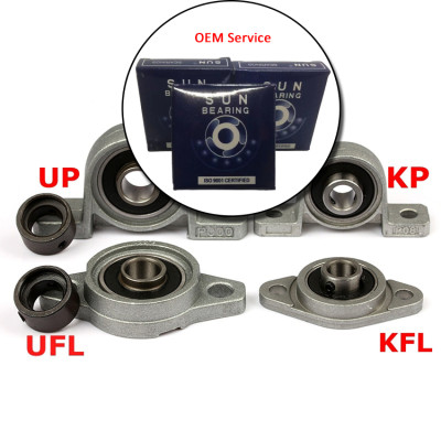 UC211 Insert Bearing Spherical 55*100*55.6mm SUNBEARING