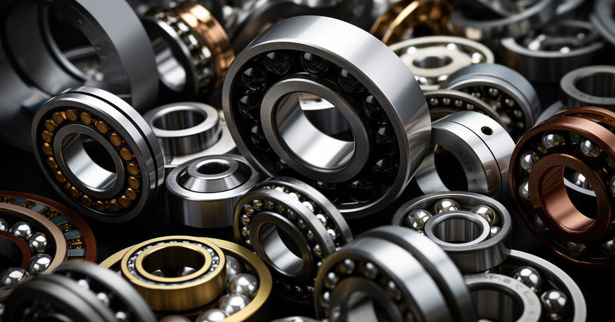 Stainless steel deep groove ball bearing for food processing