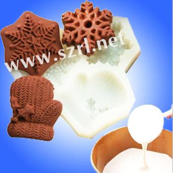 Food grade RTV liquid silicone rubber for chocolate candy mold