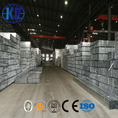 China factory direct sale high quality hot dipped galvanized pipe steel tube rectangular