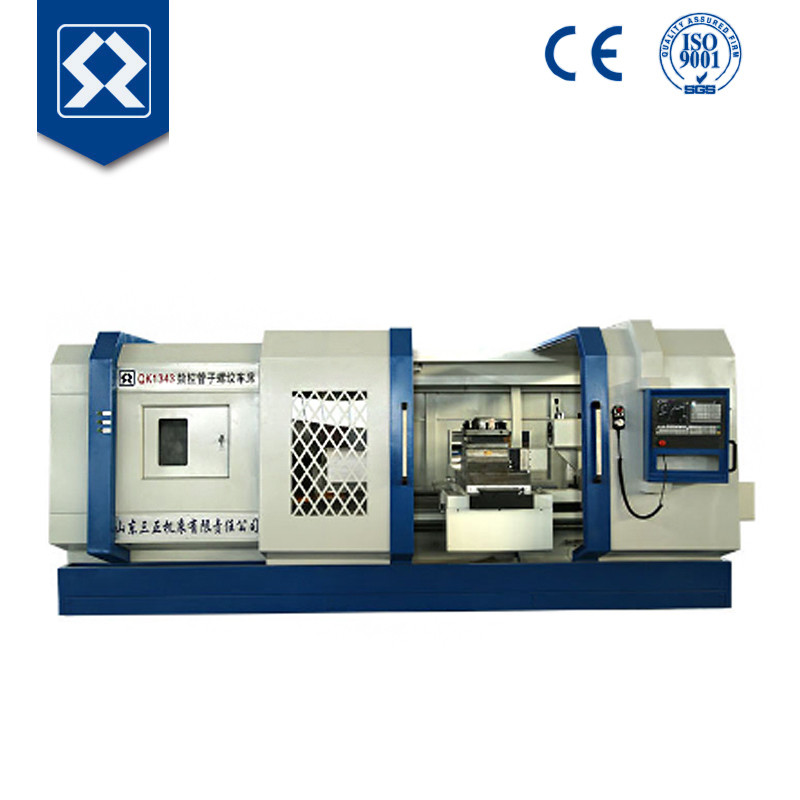 CNC pipe threading lathe