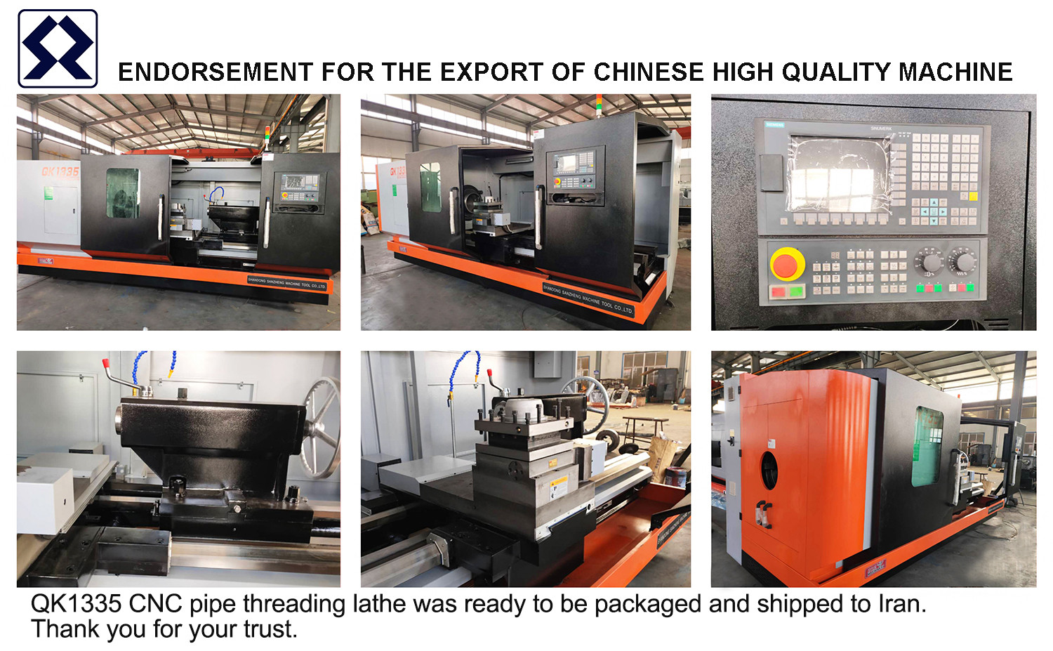 CNC pipe threading lathe