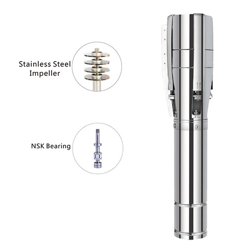 WBS 6" S/S IMPELLER SOLAR SUBMERSIBLE PUMP