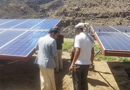 Feedback from Yemen - WBS solar pump