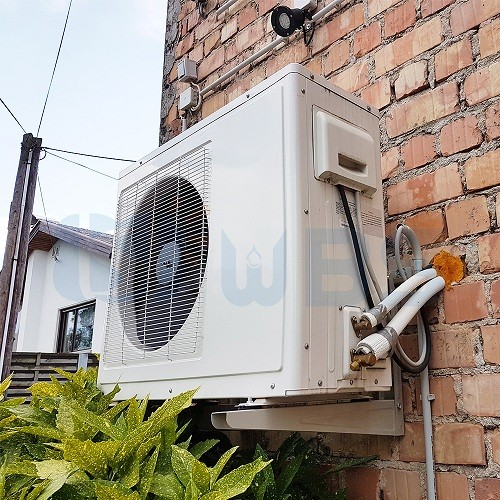 AC/DC 12000 BTU air conditioner that runs on solar power on grid solar air conditioner price