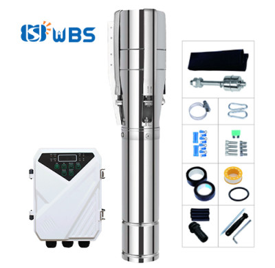 WBS 4/6" inch Solar Water Pump with S/S Impeller Solar Well Pump for Irrigation Price in Australia Mexico