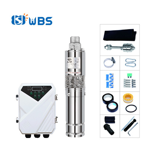 WBS Solar Submersible Bore Well Pump 3 inch Stainless Steel Screw Pump Australia price (free shipping)