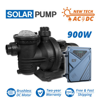 WBS 900w AC/DC Hybrid Solar Pool Pump for Swimming Pool in Australia Wholesale price(free shipping)