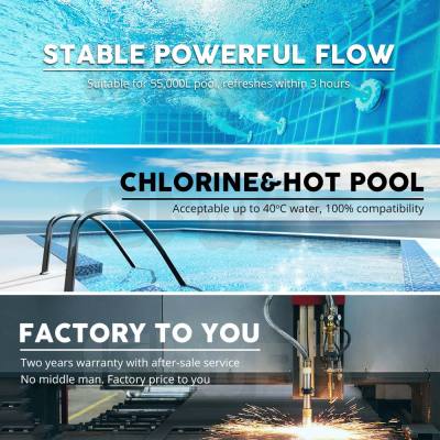 WBS 900w AC/DC Hybrid Solar Pool Pump for Swimming Pool in Australia Wholesale price