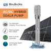 WBS 6inch AC/DC Solar Water Pump S/S Impeller Water-Filled Motor 4/6DFS35.8-38-2600