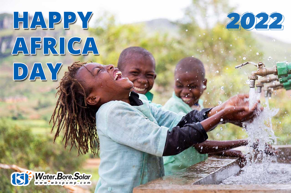 Happy Africa Day! Wish All Africa Friend Have Clean Water Everyday!
